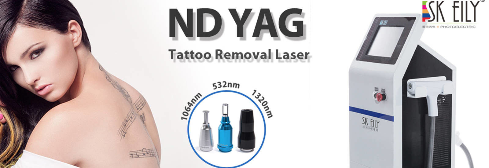 calidad Máquina del retiro del tatuaje del laser del ND Yag fábrica